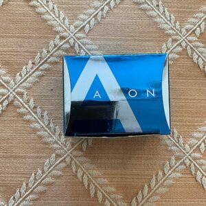 Avon 2007 heart shaped necklace and pierced ear dangle earrings set.